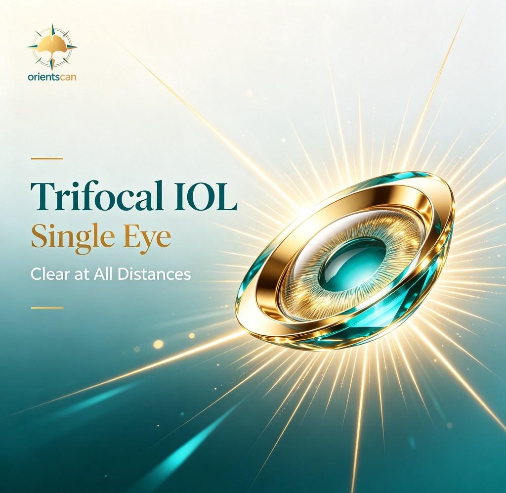 Trifocal Intraocular Lens Replacement (Single Eye)